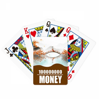 Џинченг Chinese Кинески Стил Акварел Покер Играње Карти Смешни Рака Игра