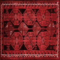 Ахгли Компанија Внатрешен Правоаголник Персиски Црвен Традиционален Простор Килими, 7' 10'