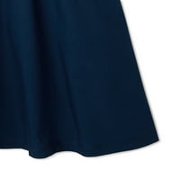 Чуда на нација девојки Униформа униформа слоевит изглед фустан, големини 4-16