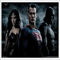 Стрип Филм - Бетмен против Супермен - Трио Ѕид Постер, 22.375 34